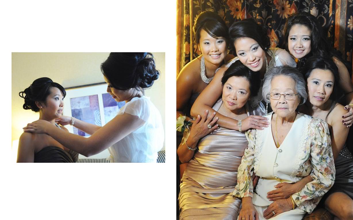 heavenly wedding family women group portrait by lavimage montreal