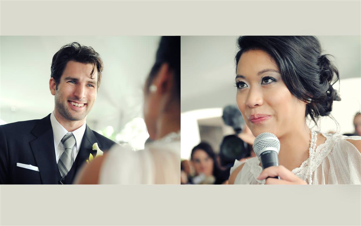 heavenly wedding bride groom emotional speech by lavimage montreal