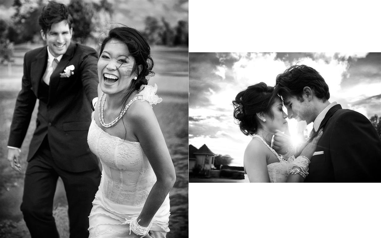 heavenly wedding couple together black white emotional shot by lavimage montreal