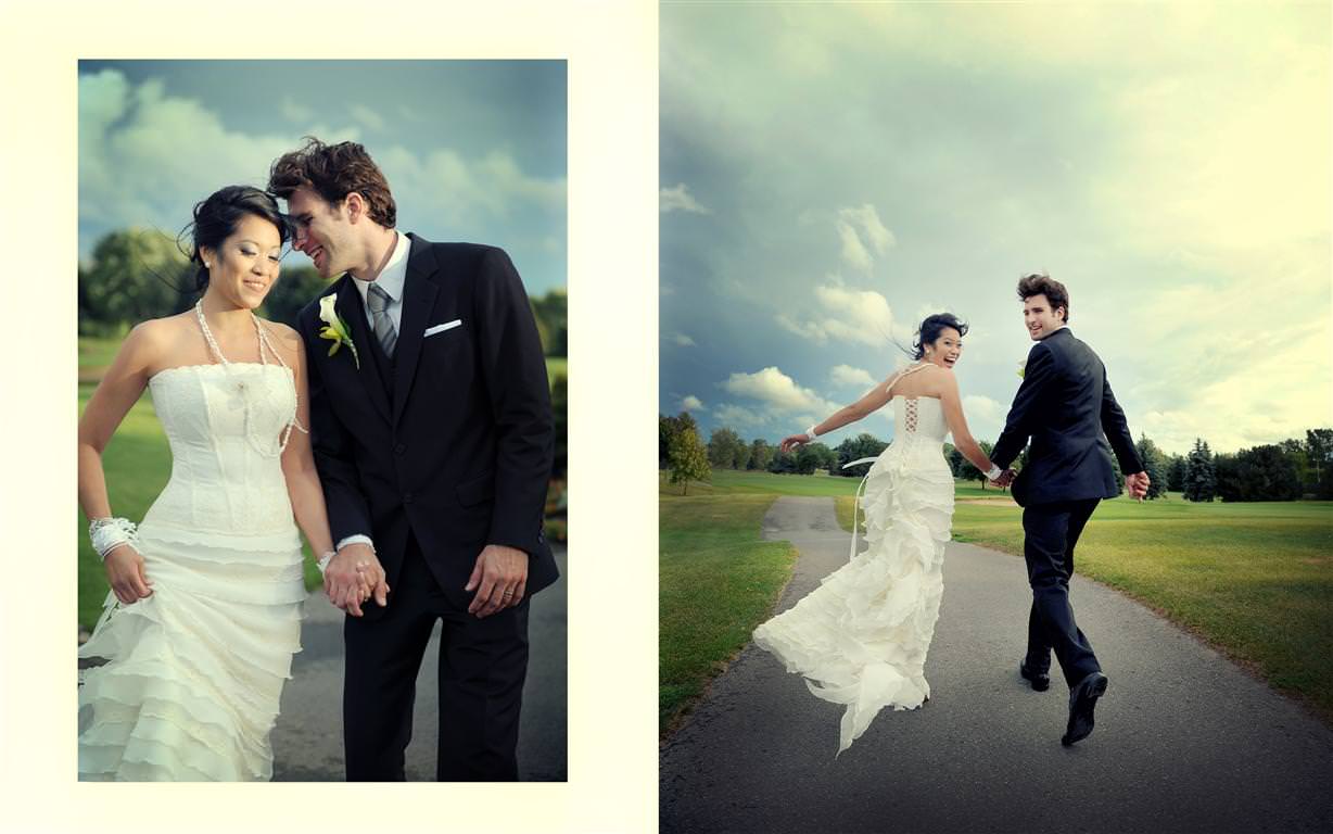heavenly wedding couple together cute moments field walk by lavimage montreal