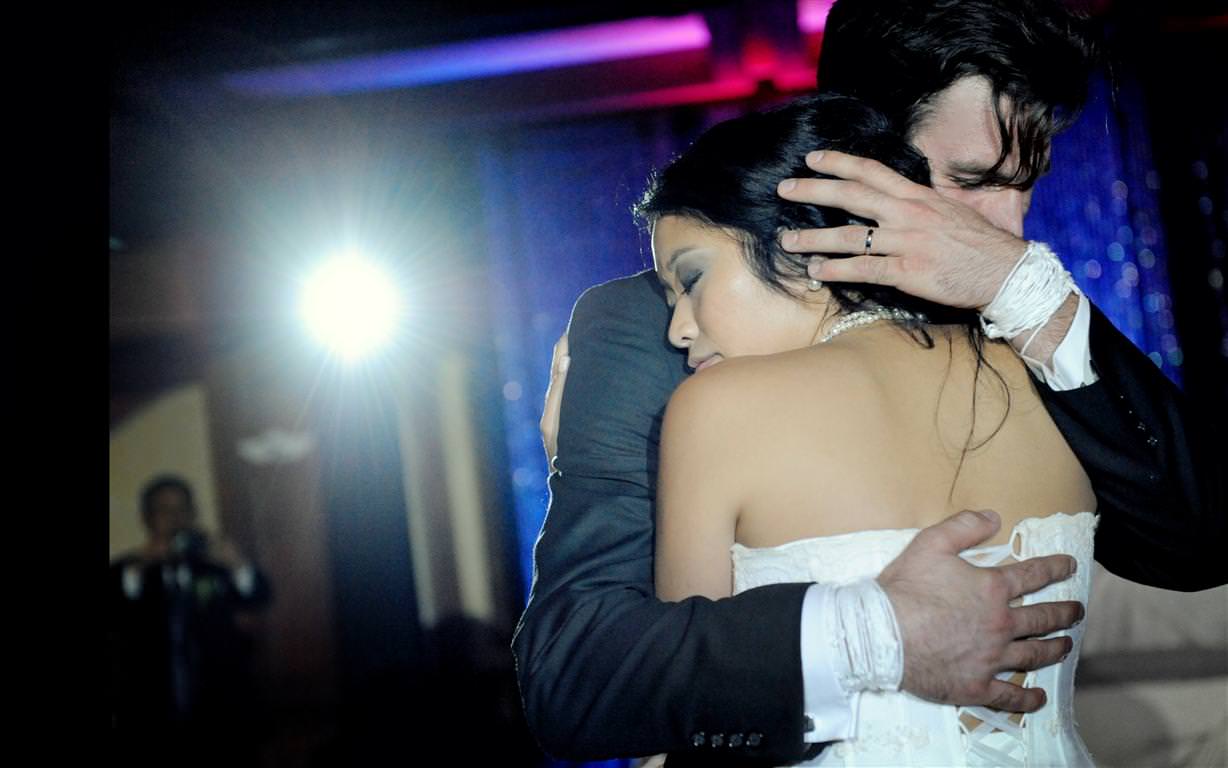 heavenly wedding bride groom dancing emotional moment by lavimage montreal