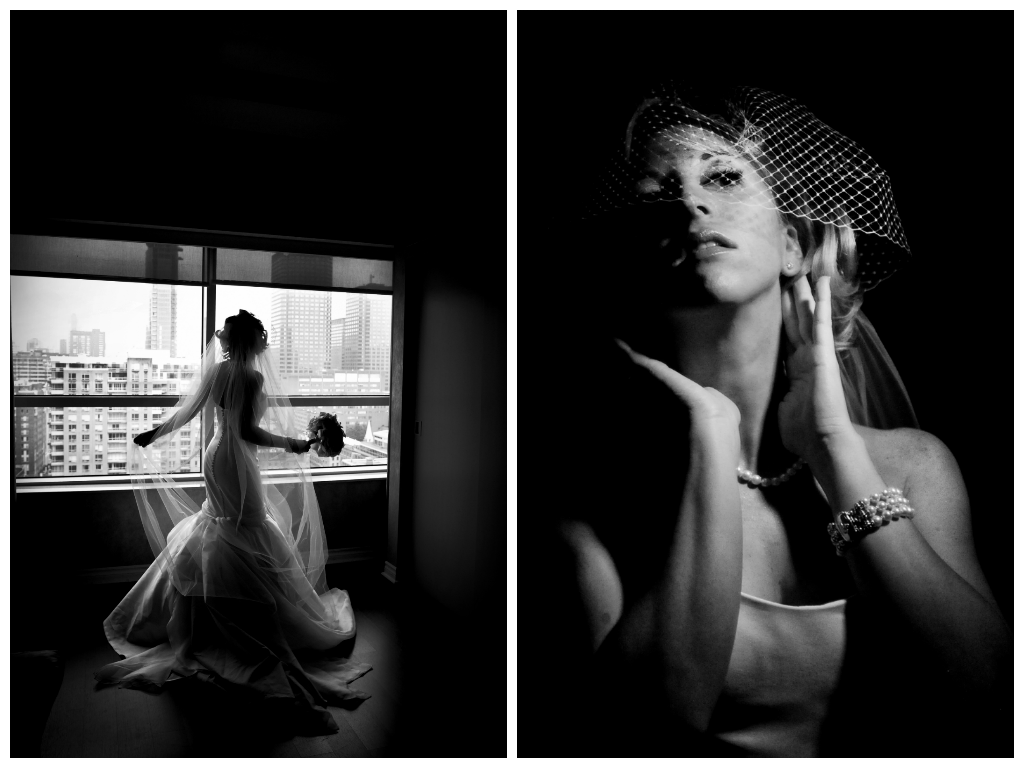 black white wedding photos bridal portrait artistic shot by lavimage montreal