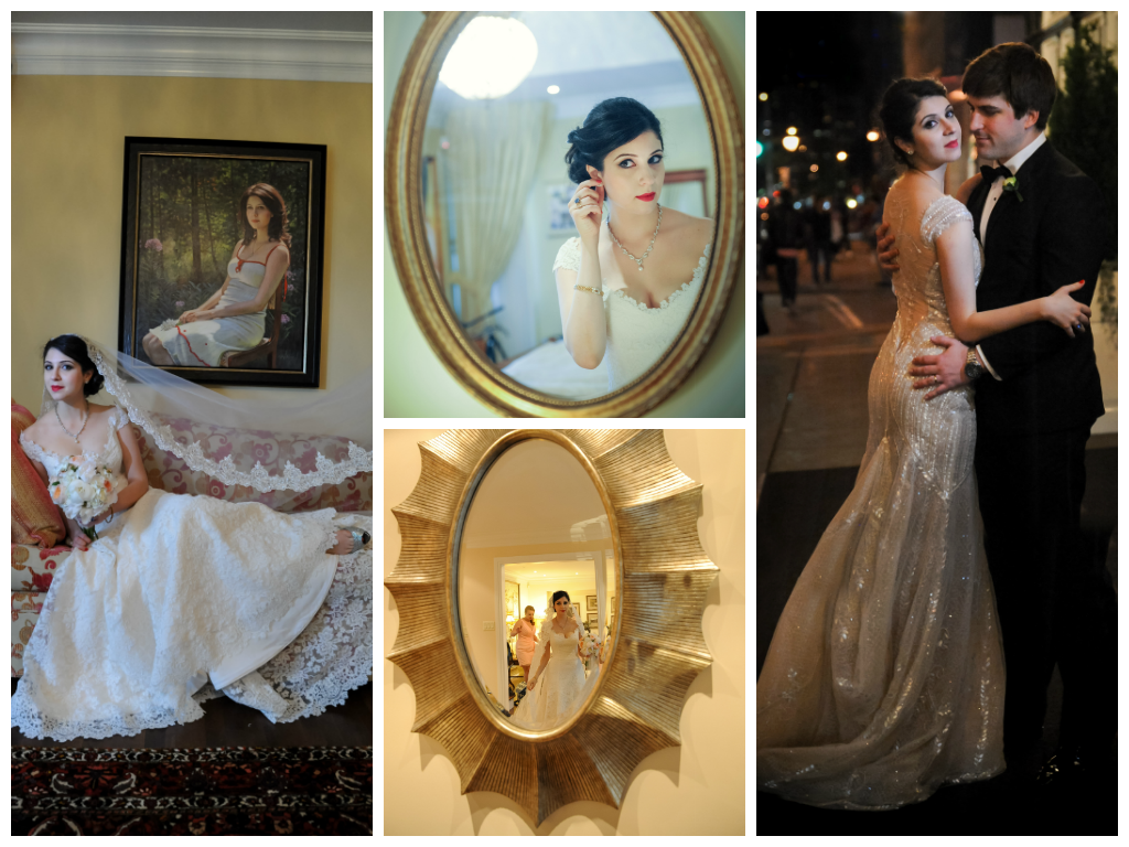 colored wedding photos bride artistic reflections couple together by lavimage montreal