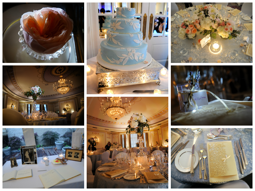 colored wedding photos decoration details tables cake cards flowers guest book by lavimage montreal Ritz Carlton wedding