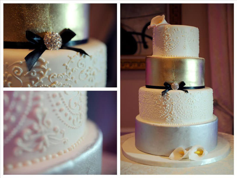 Cake and details of the cake photographed by La V image-Montreal wedding photographer vineyard wedding